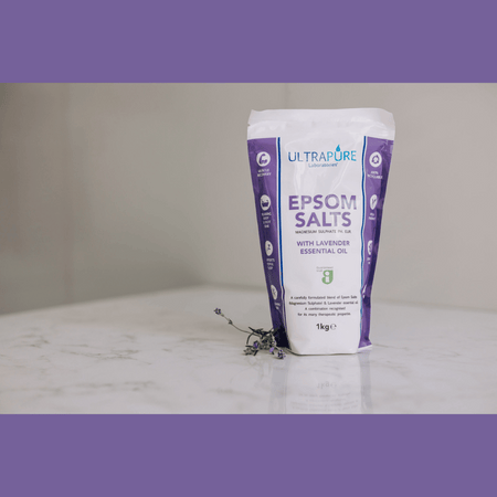 Ultrapure Epsom Salts & Lavender Essential Oil 1kg- Lillys Pharmacy and Health Store