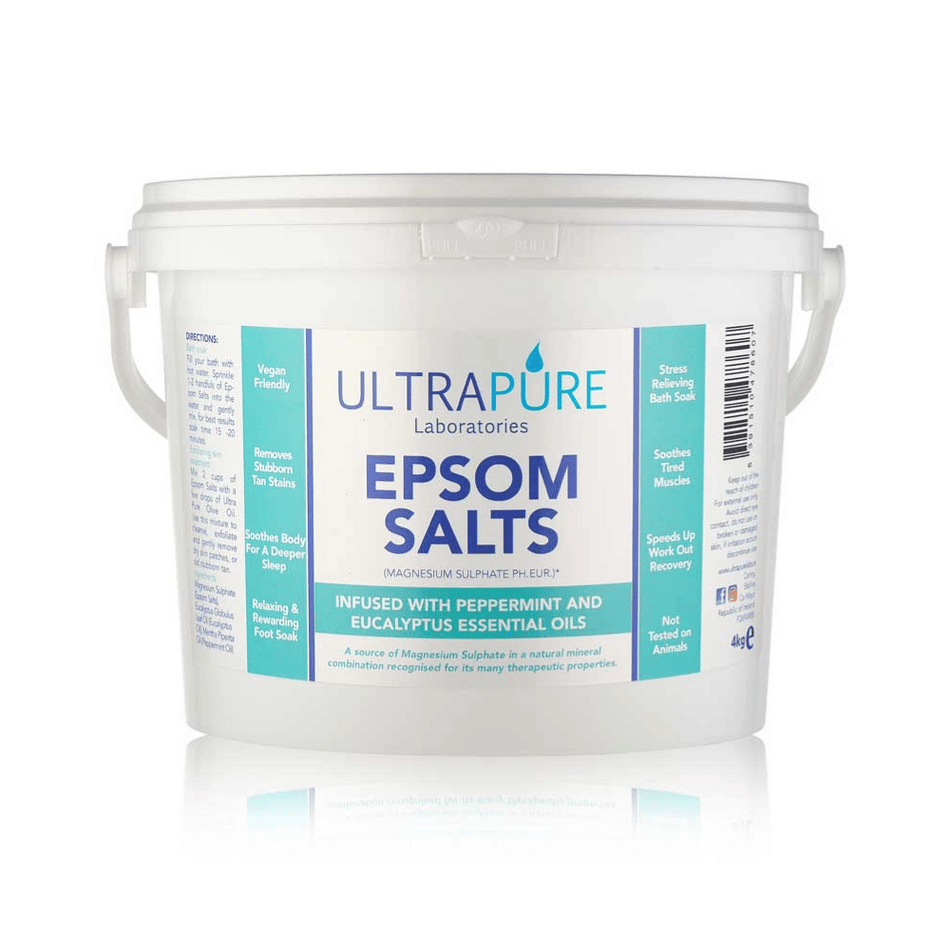 Ultrapure Epsom Salts With Peppermint & Eucalyptus 4kg- Lillys Pharmacy and Health Store