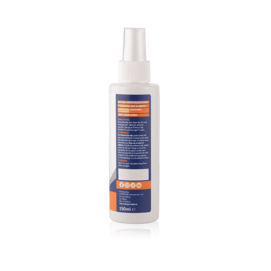 Ultrapure Essential Oil Muscle Spray 150ml- Lillys Pharmacy and Health Store