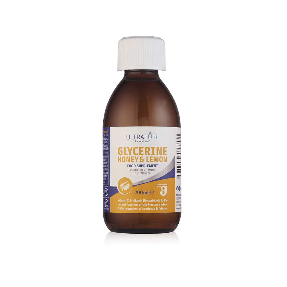 Ultrapure Glycerine Honey & Lemon 200ml- Lillys Pharmacy and Health Store