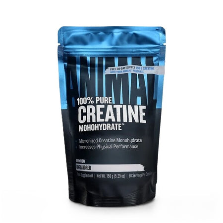 Universal Nutrition Animal 100% Pure Creatine Monohydrate, Unflavored - 150g - Lilly’s Pharmacy & Health Store