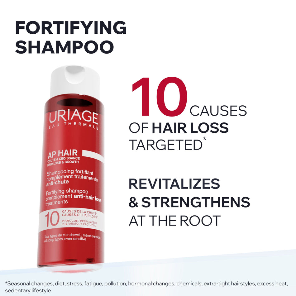 Uriage AP Anti Hair Loss Shampoo 200ml- Lillys Pharmacy and Health Store