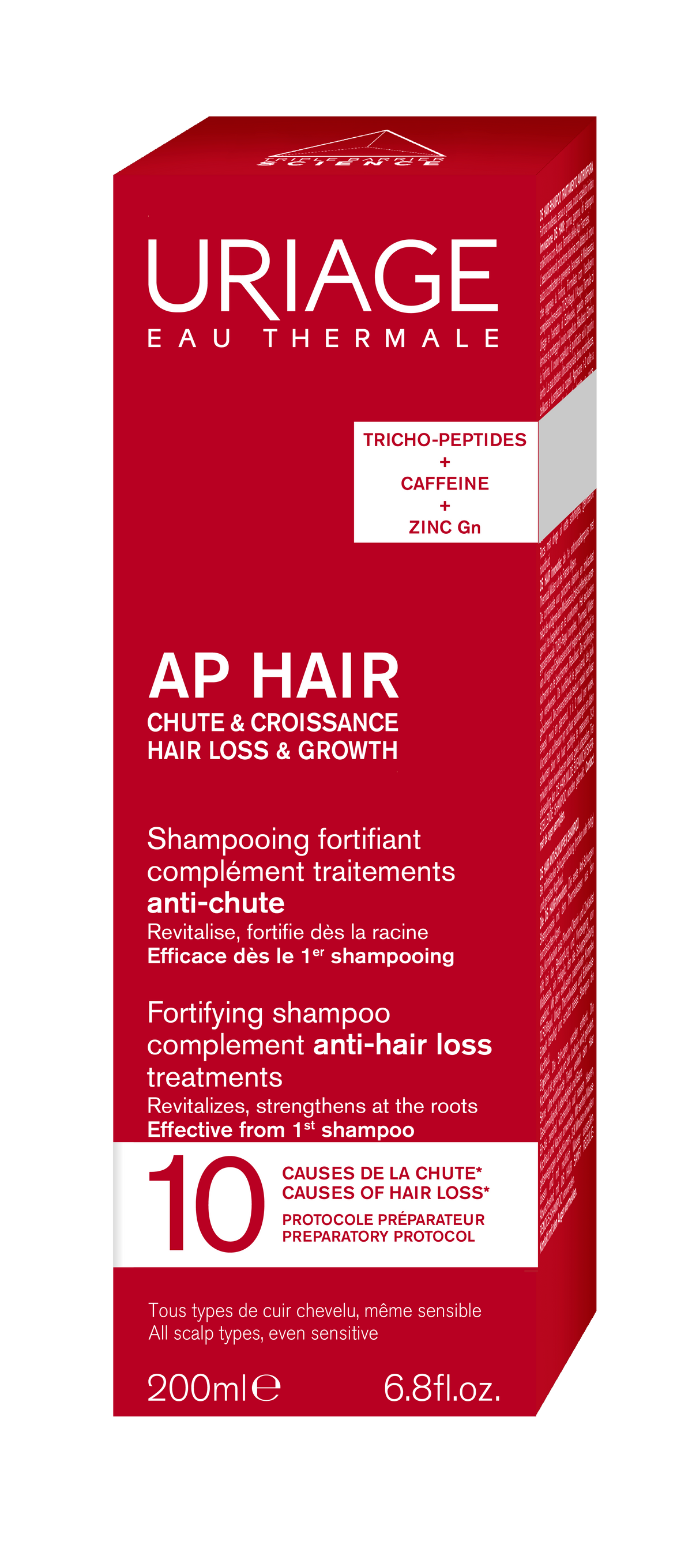 Uriage AP Anti Hair Loss Shampoo 200ml- Lillys Pharmacy and Health Store