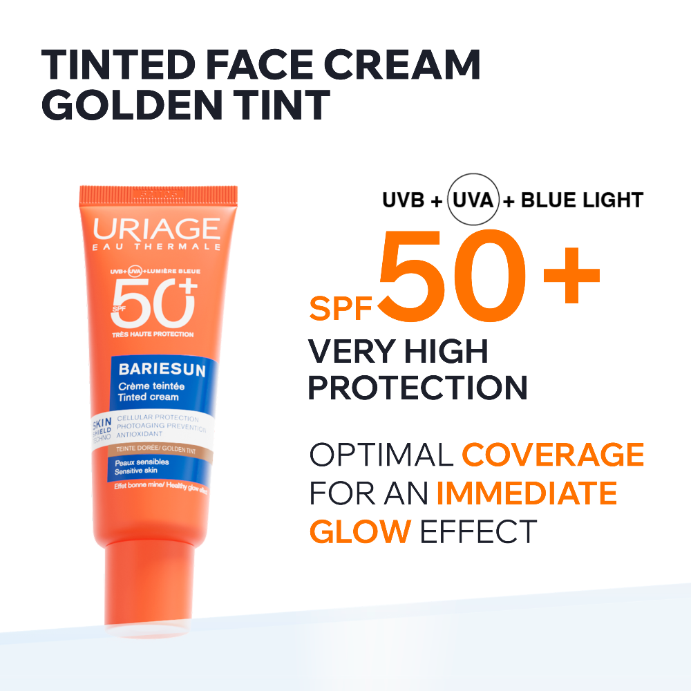 Uriage BARIÉSUN - Tinted Cream Gold SPF50+- Lillys Pharmacy and Health Store