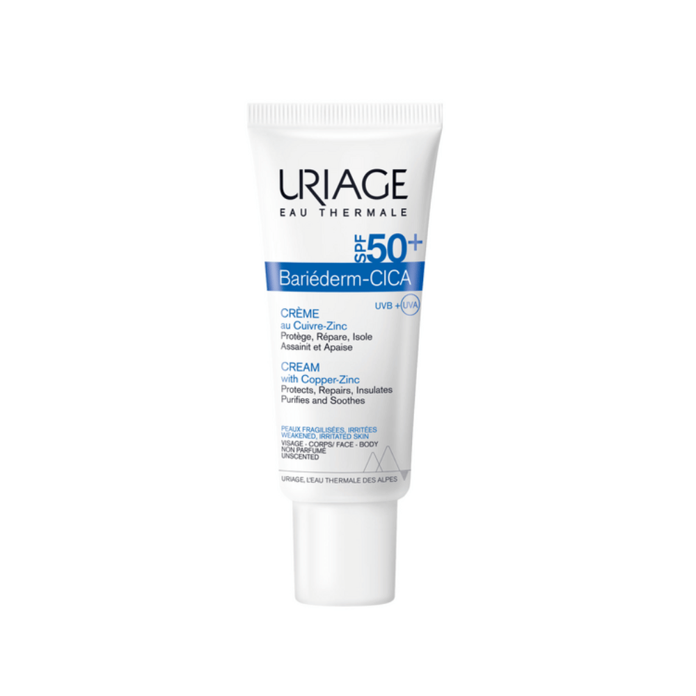 Uriage Bariederm Cica-Cream SPF50+ 40ml- Lillys Pharmacy and Health Store