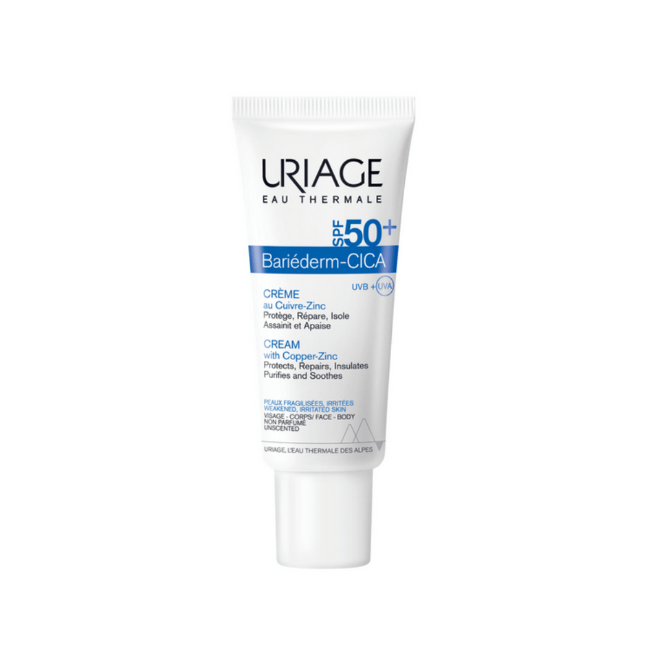 Uriage Bariederm Cica-Cream SPF50+ 40ml- Lillys Pharmacy and Health Store