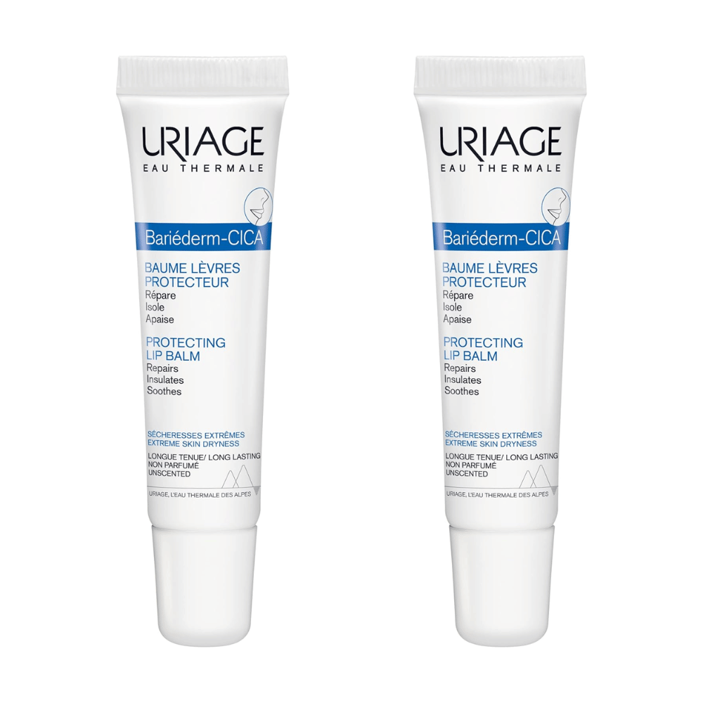 Uriage Bariederm Cica-Lips Protecting Balm Duo- Lillys Pharmacy and Health Store