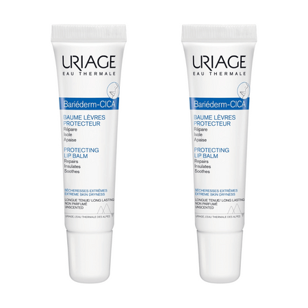 Uriage Bariederm Cica-Lips Protecting Balm Duo- Lillys Pharmacy and Health Store