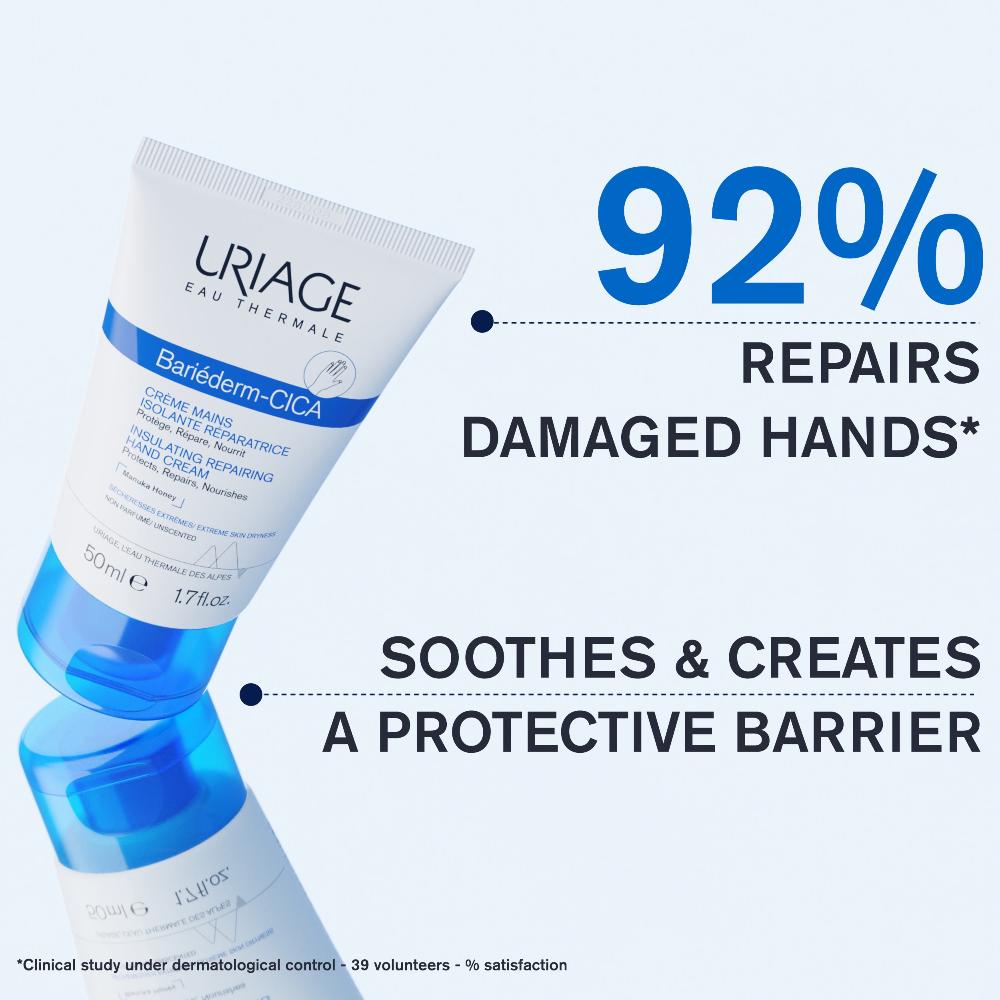 Uriage Bariederm Insulating And Repairing Hand Cream 50ml- Lillys Pharmacy and Health Store