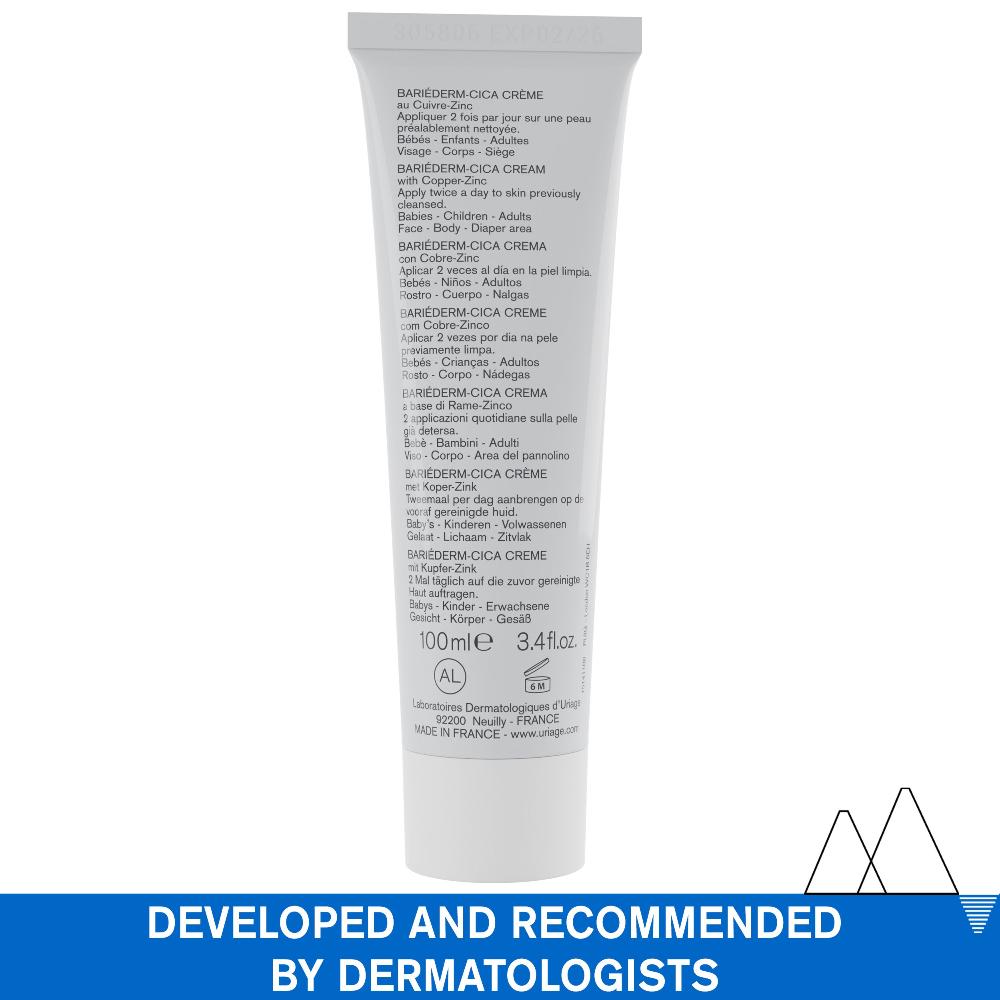 Uriage Bariederm Repairing Cica-Cream 100ml- Lillys Pharmacy and Health Store
