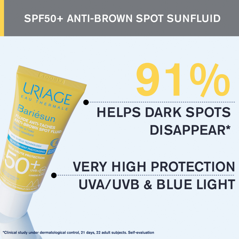 Uriage Bariesun Anti-Dark Spot Fluid SPF50+ 40ml- Lillys Pharmacy and Health Store