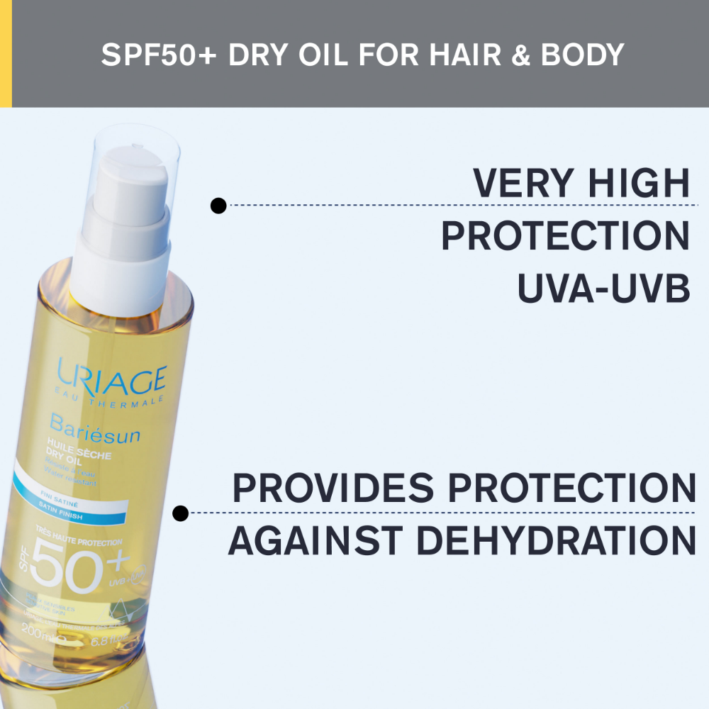 Uriage Bariesun Dry Oil SPF50+ 200ml- Lillys Pharmacy and Health Store