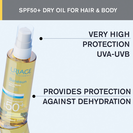 Uriage Bariesun Dry Oil SPF50+ 200ml- Lillys Pharmacy and Health Store