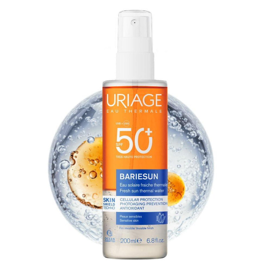 Uriage Bariesun Fresh Sun Water SPF50+ 200ml- Lillys Pharmacy and Health Store