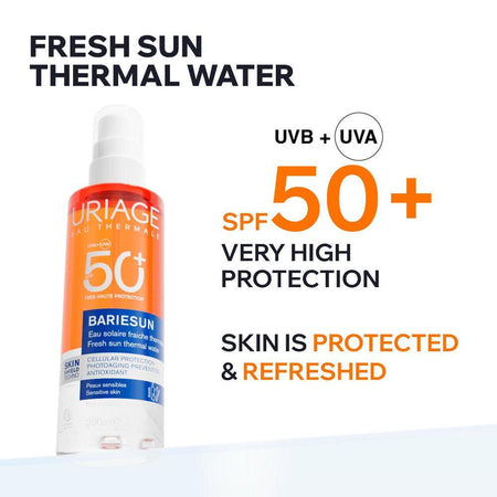 Uriage Bariesun Fresh Sun Water SPF50+ 200ml- Lillys Pharmacy and Health Store