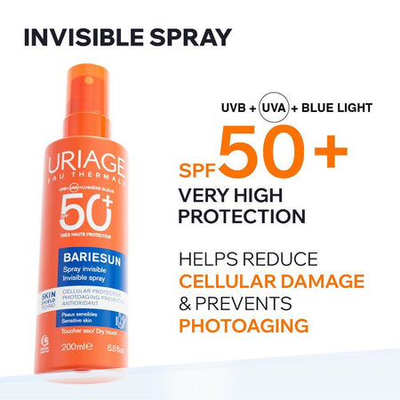 Uriage Bariesun – Invisible Spray 200ml- Lillys Pharmacy and Health Store
