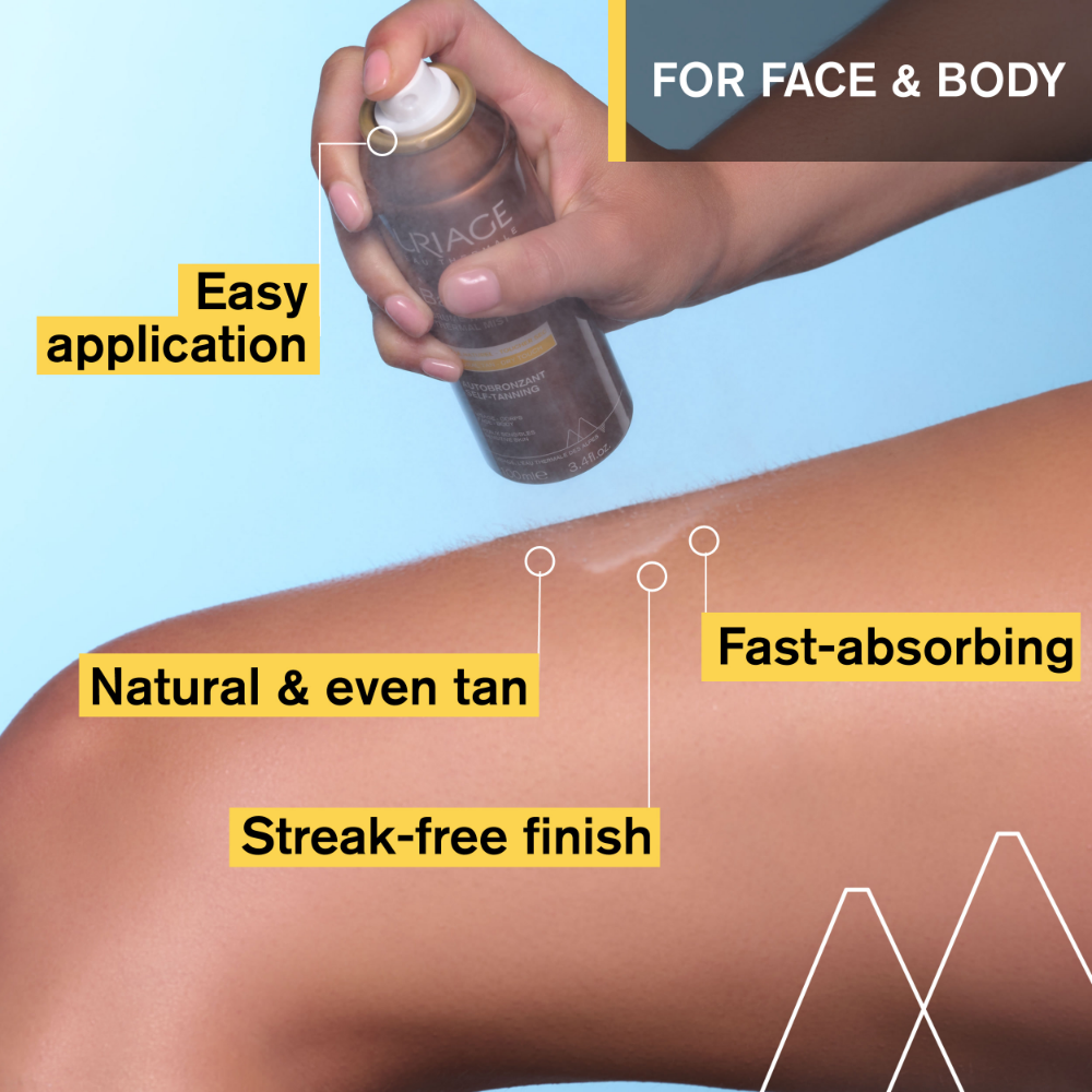 Uriage Bariesun Self-Tanning Spray 100ml- Lillys Pharmacy and Health Store