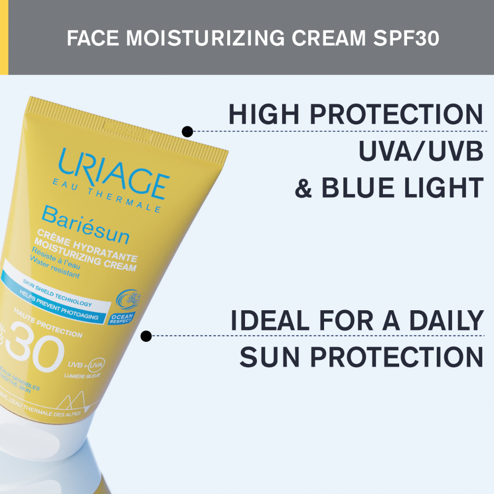Uriage Bariesun Sun Protection Cream SPF30 Tube 50ml- Lillys Pharmacy and Health Store