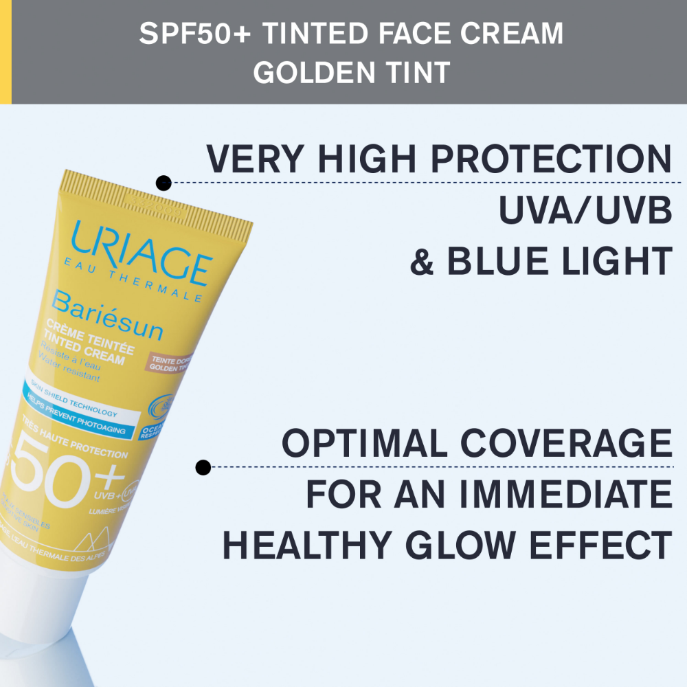 Uriage Bariesun Tinted Cream Gold (Doree) SPF50+- Lillys Pharmacy and Health Store