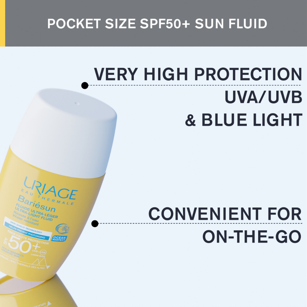 Uriage Bariesun Ultra-Light Fluid SPF50+30ml- Lillys Pharmacy and Health Store