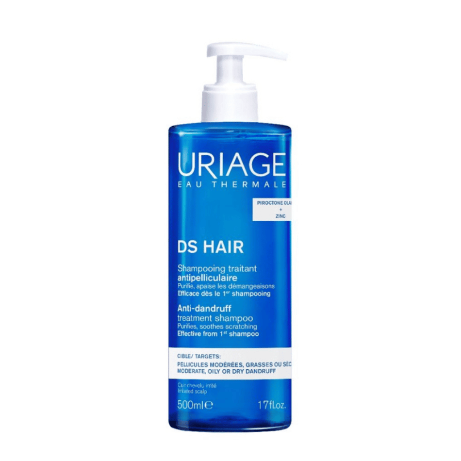 Uriage D.S. Hair Shampoo Dandruff Treatment 500ml- Lillys Pharmacy and Health Store
