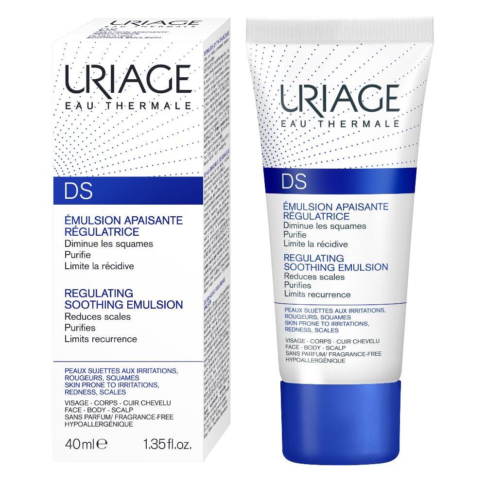 Uriage D.S. Regulating Emulsion, Irritation, Redness, Scales 40ml- Lillys Pharmacy and Health Store