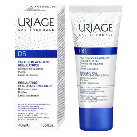 Uriage D.S. Regulating Emulsion, Irritation, Redness, Scales 40ml- Lillys Pharmacy and Health Store