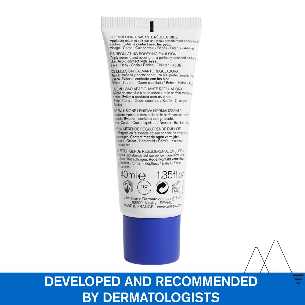 Uriage D.S. Regulating Emulsion, Irritation, Redness, Scales 40ml- Lillys Pharmacy and Health Store