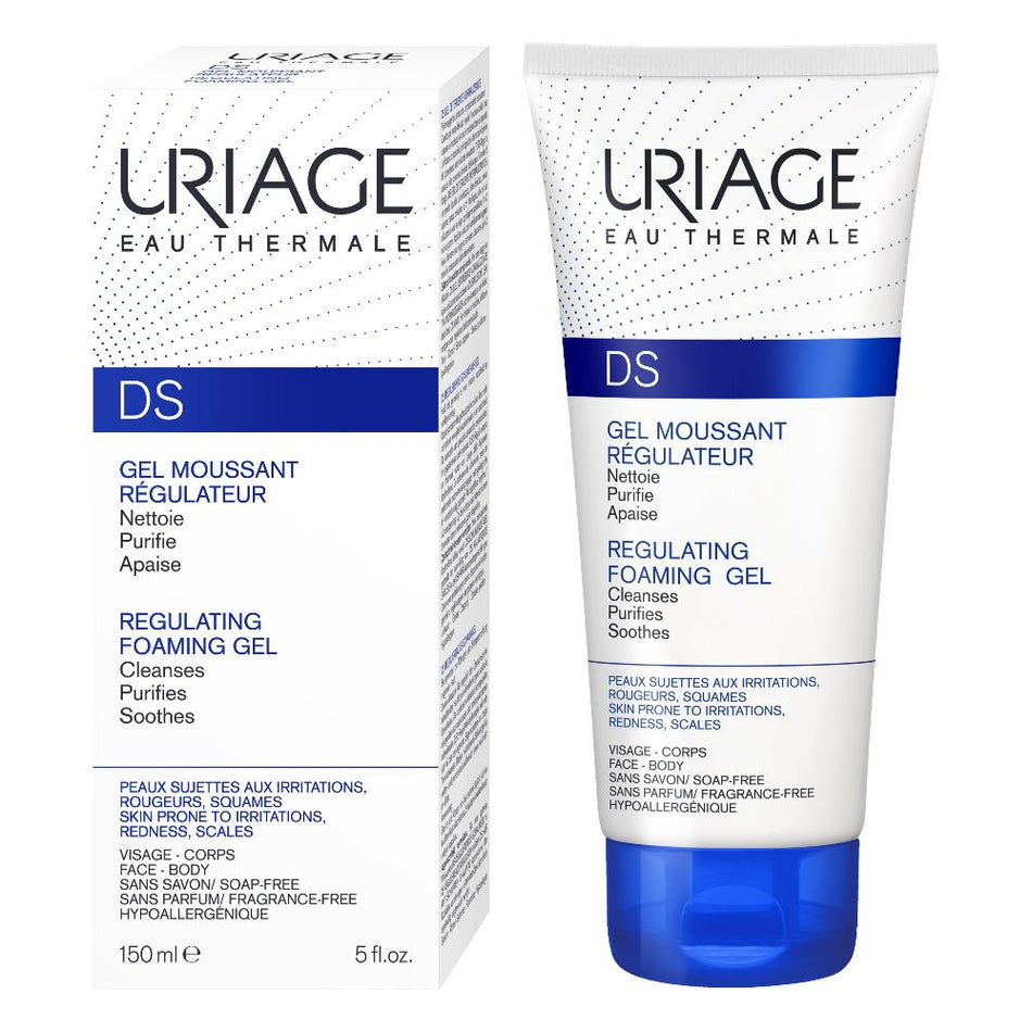 Uriage D.S. Regulating Foaming Cleansing Gel 150ml- Lillys Pharmacy and Health Store