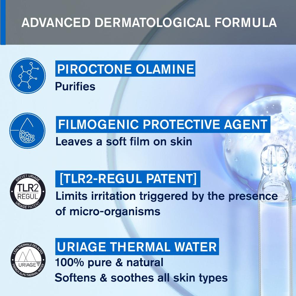 Uriage D.S. Regulating Foaming Cleansing Gel 150ml- Lillys Pharmacy and Health Store