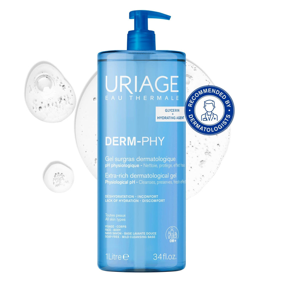 Uriage Derm-Phy Extra-Rich Dermatological Gel 1L- Lillys Pharmacy and Health Store