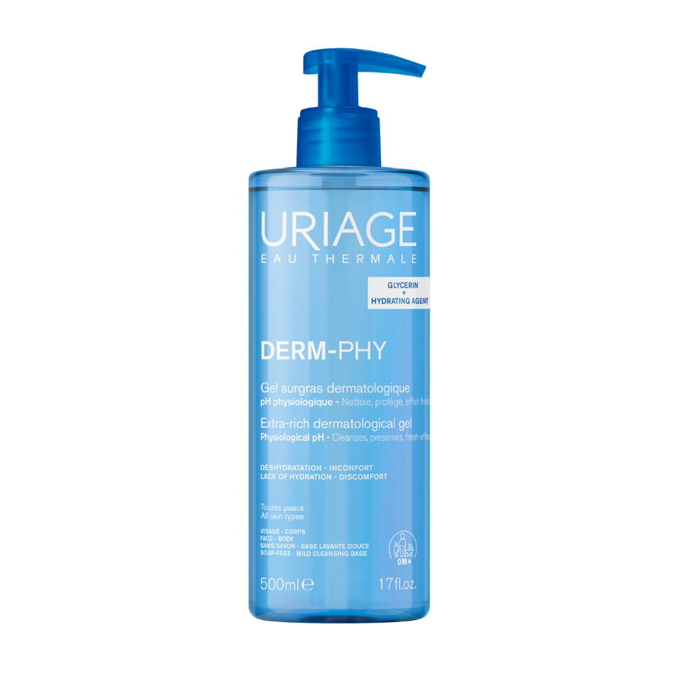 Uriage Derm-Phy Extra-Rich Dermatological Gel 500ml- Lillys Pharmacy and Health Store