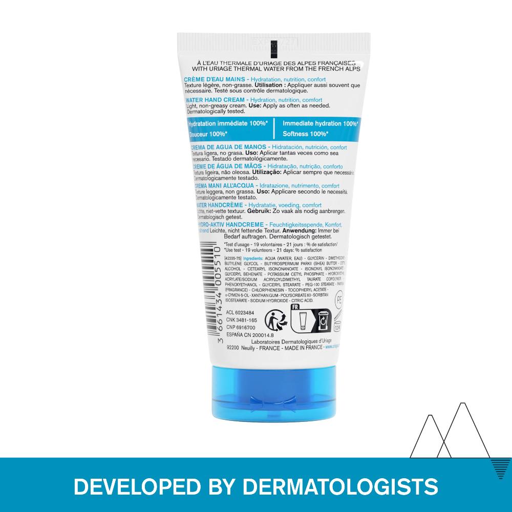 Uriage Eau Thermale Hydrating Water Hand Cream 50ml- Lillys Pharmacy and Health Store