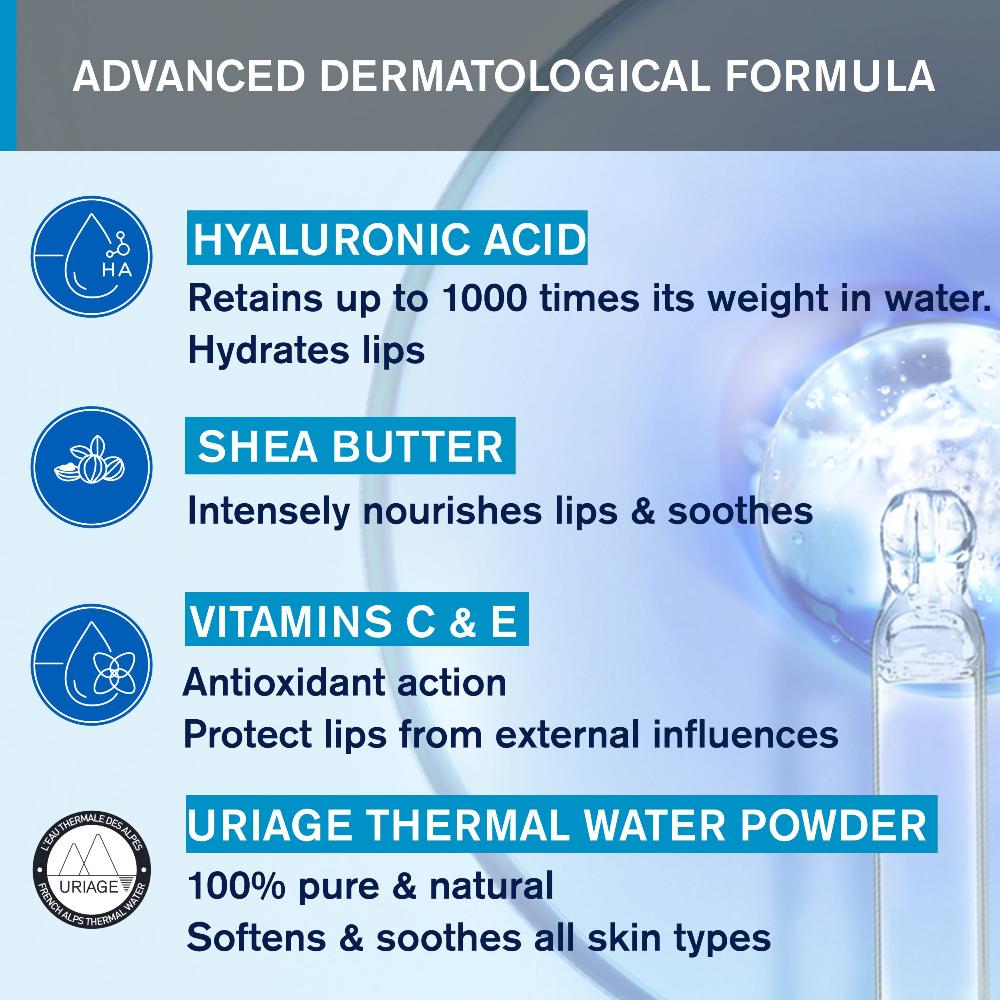 Uriage Eau Thermale Moisturising Lipstick 4g- Lillys Pharmacy and Health Store