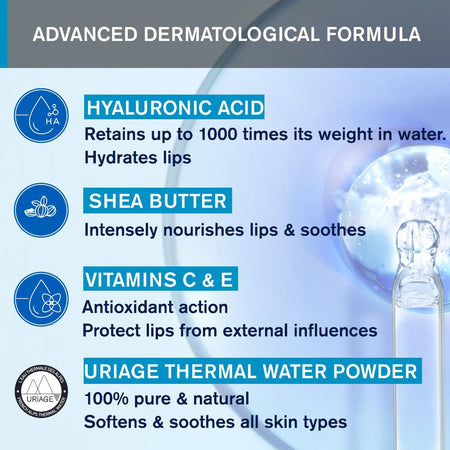 Uriage Eau Thermale Moisturising Lipstick 4g- Lillys Pharmacy and Health Store