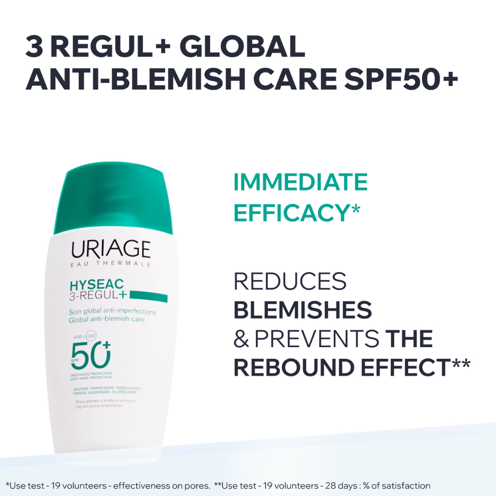 Uriage Hyseac Very High Protection Fluid SPF50+ 50ml Bottle- Lillys Pharmacy and Health Store