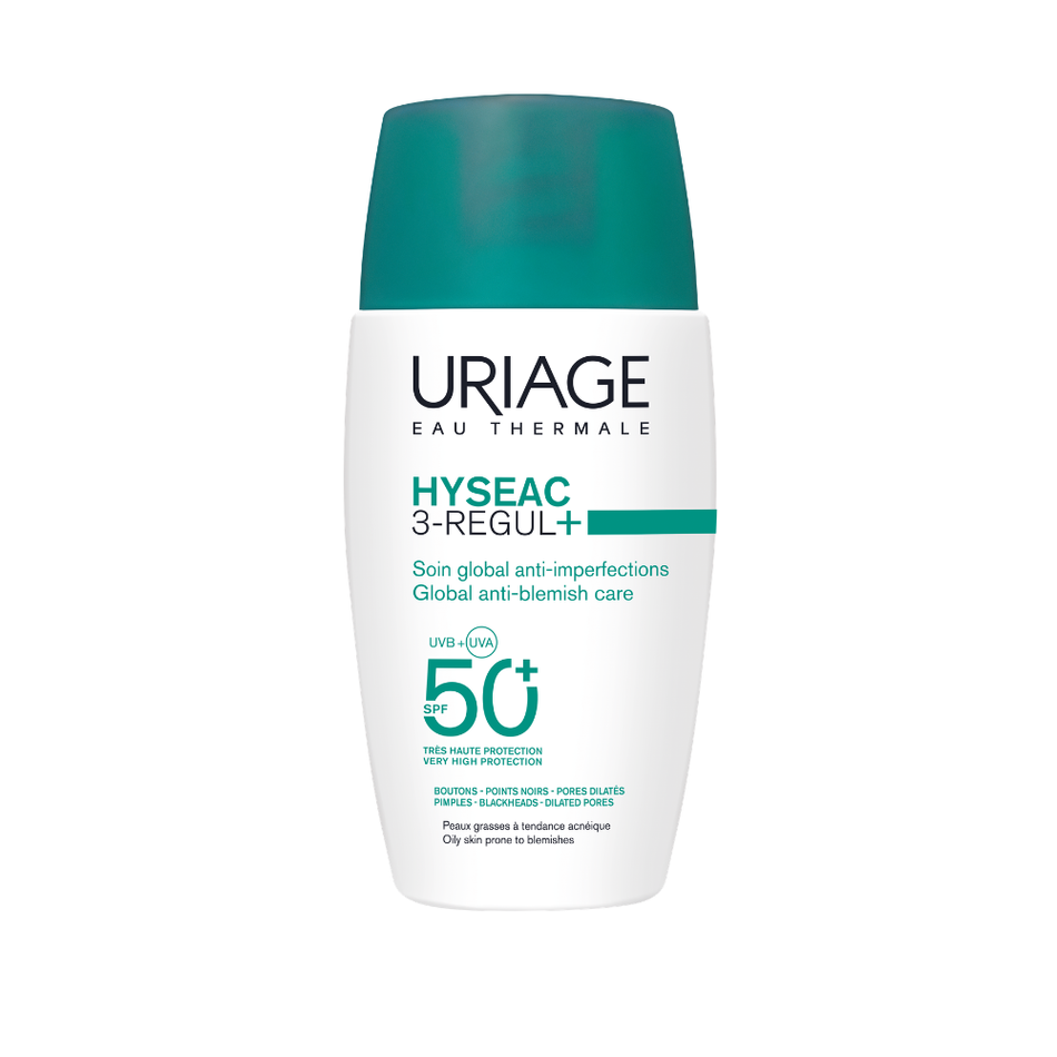 Uriage Hyseac Very High Protection Fluid SPF50+ 50ml Bottle- Lillys Pharmacy and Health Store