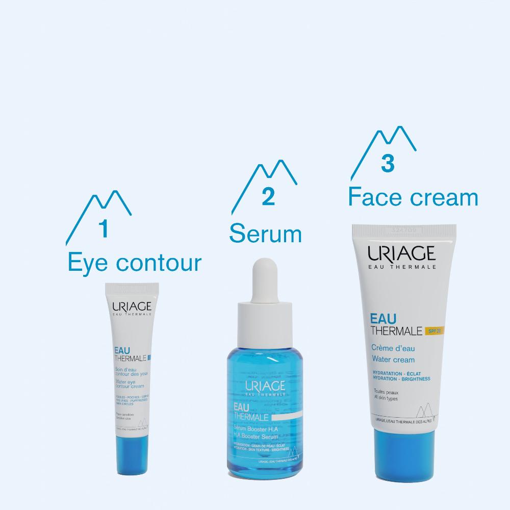 Uriage Moisturising Light Water Cream With Spf20 40ml- Lillys Pharmacy and Health Store