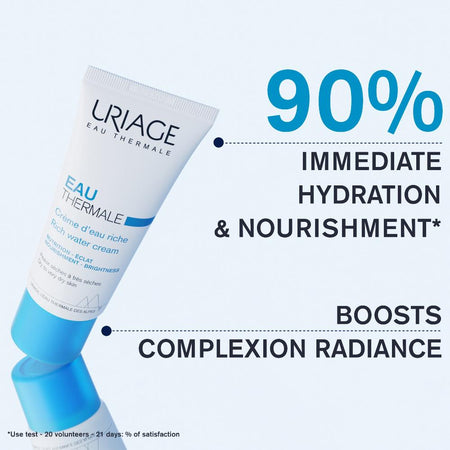 Uriage Moisturizing Water Cream Rich 40ml- Lillys Pharmacy and Health Store