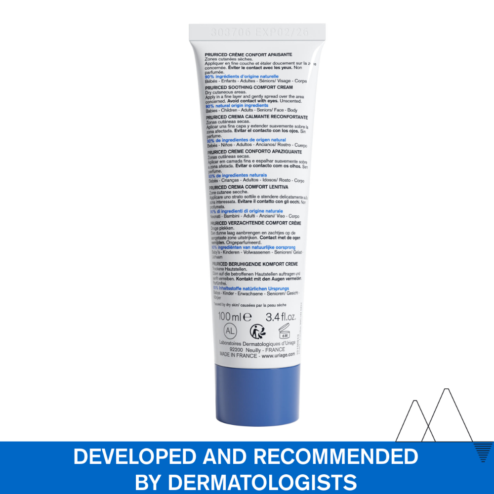 Uriage Pruriced Soothing Comfort Cream 100 ml- Lillys Pharmacy and Health Store