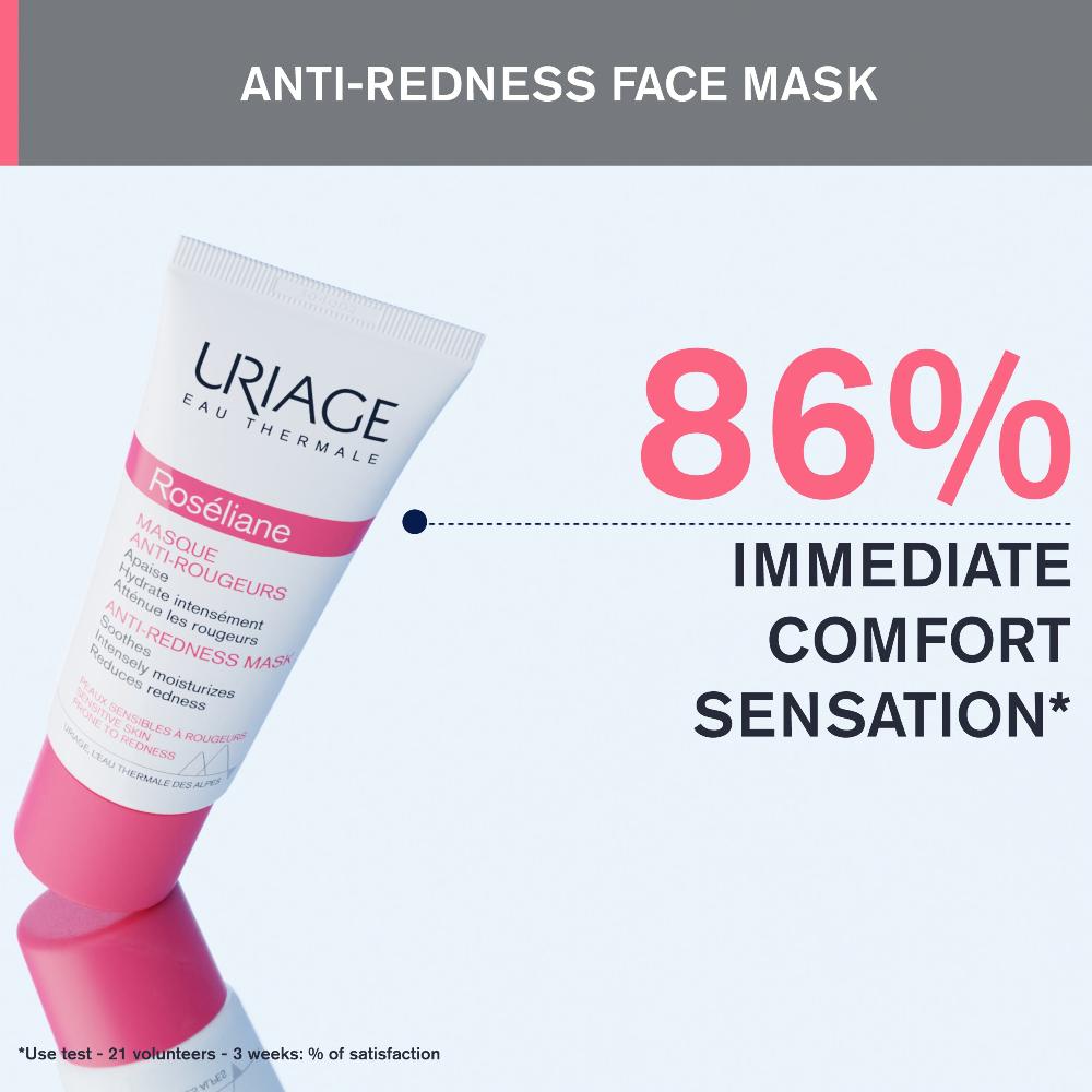 Uriage Roseliane Anti-Redness Soothing Mask 40ml- Lillys Pharmacy and Health Store