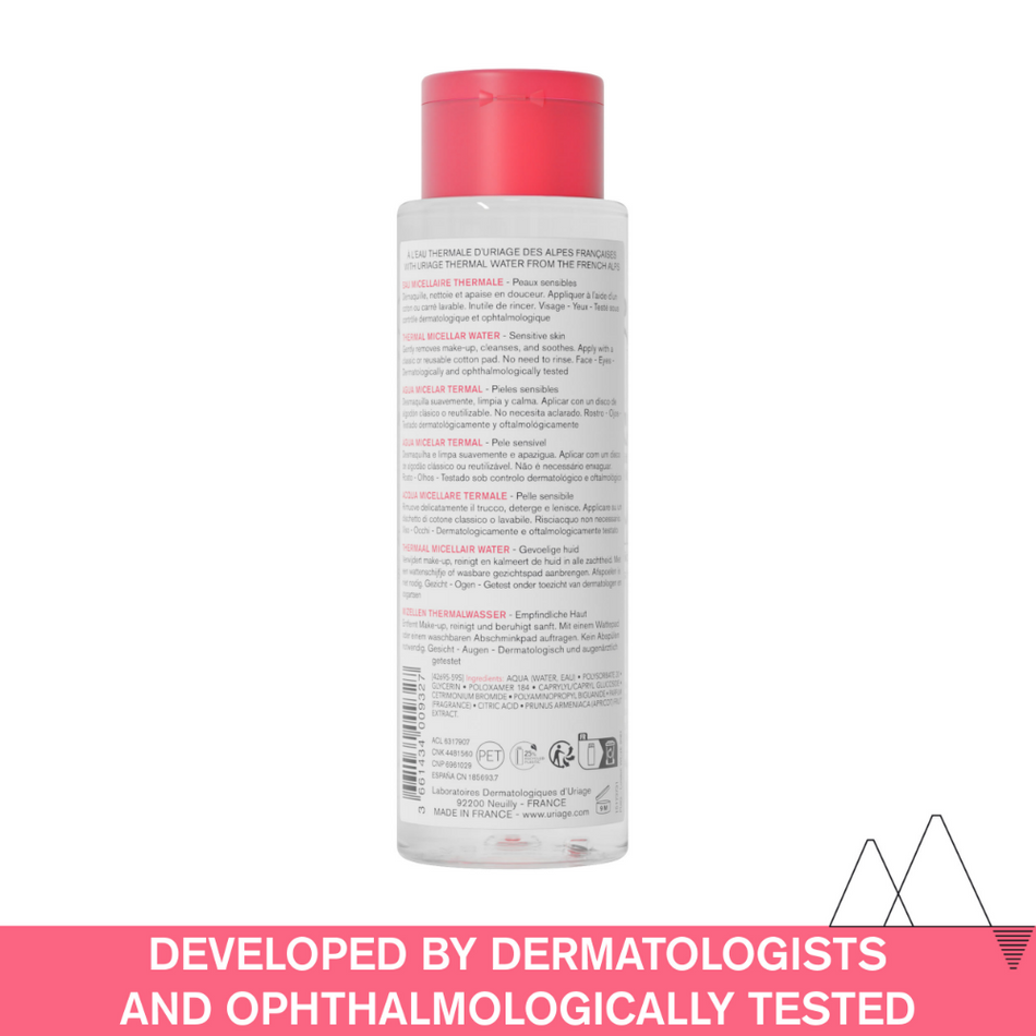 Uriage Thermal Micellar Water Sensitive Skin 250ml- Lillys Pharmacy and Health Store