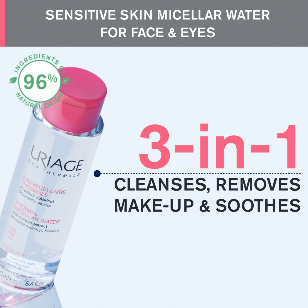 Uriage Thermal Micellar Water Sensitive Skin 250ml- Lillys Pharmacy and Health Store