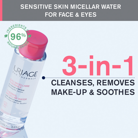 Uriage Thermal Micellar Water Sensitive Skin 250ml- Lillys Pharmacy and Health Store