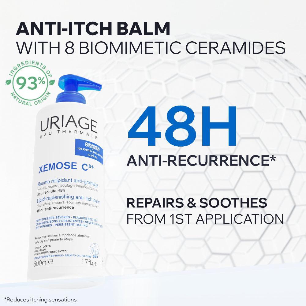 Uriage Xemose C8+ Anti-Itch Balm 500ml- Lillys Pharmacy and Health Store