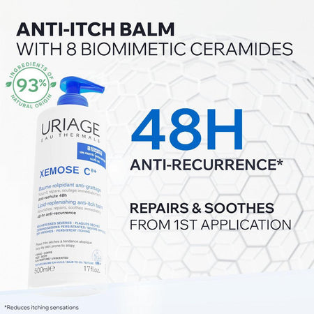 Uriage Xemose C8+ Anti-Itch Balm 500ml- Lillys Pharmacy and Health Store