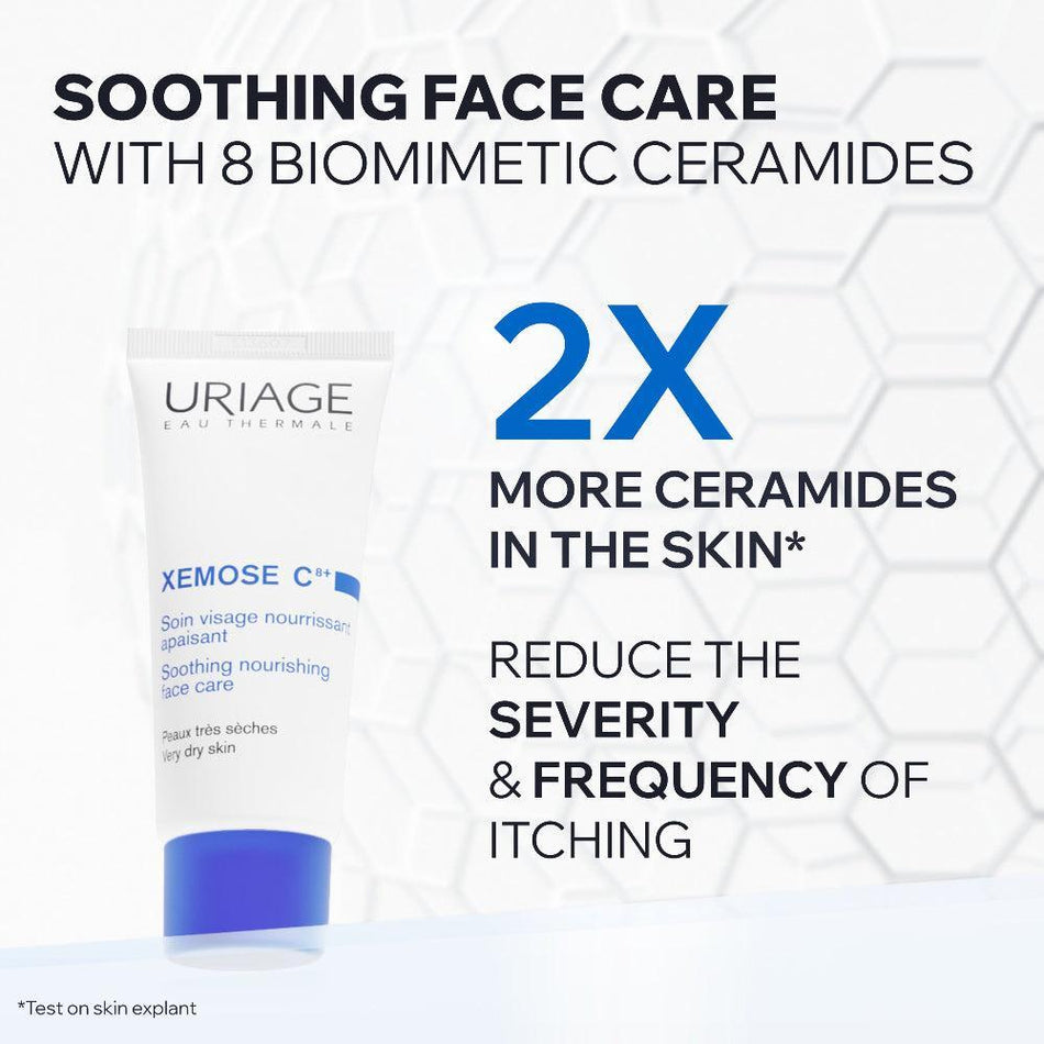 Uriage Xemose C8+ Face Cream 40ml- Lillys Pharmacy and Health Store