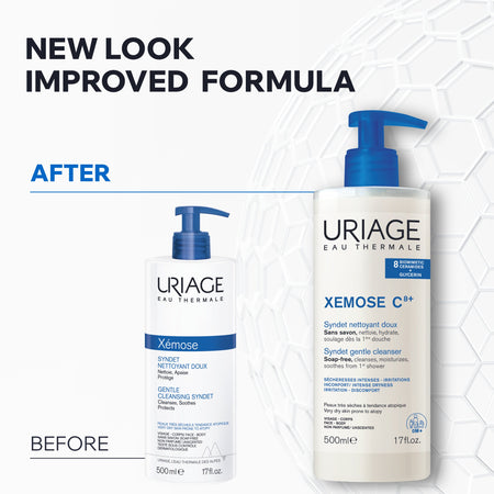 Uriage Xemose C8+ Gentle Gel Cream Cleanser 500ml- Lillys Pharmacy and Health Store