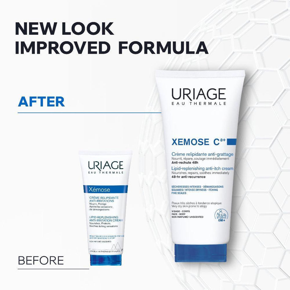 Uriage Xemose C8+ Lipid-Replenishing Anti-Irritation Cream 200ml- Lillys Pharmacy and Health Store