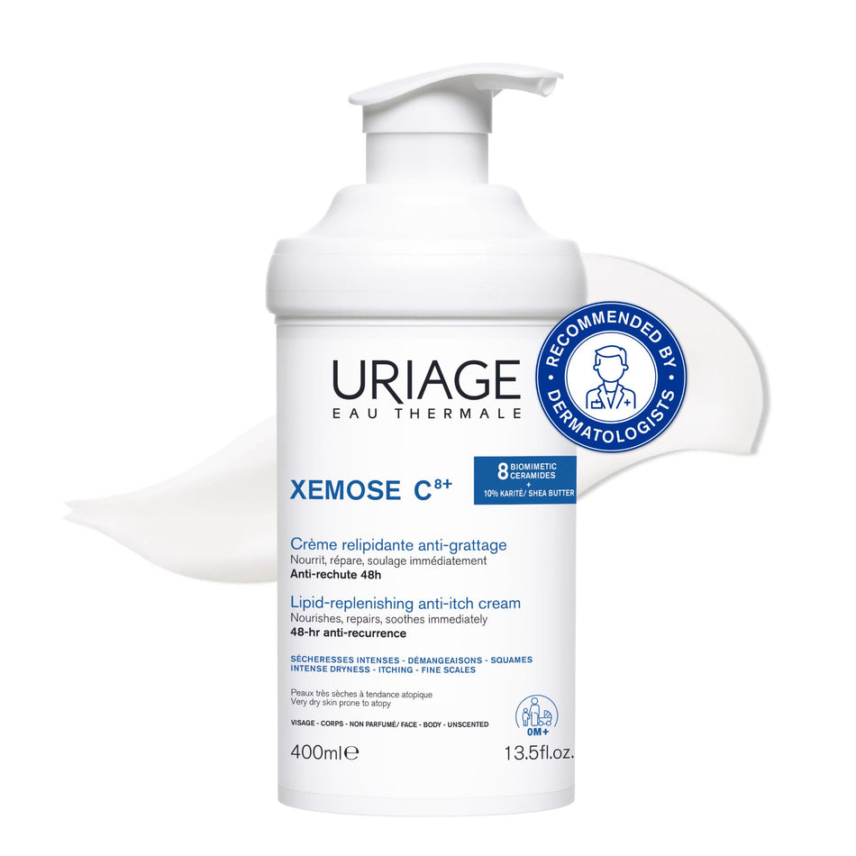 Uriage Xemose C8+ Lipid-Replenishing Anti-Irritation Cream 400ml- Lillys Pharmacy and Health Store